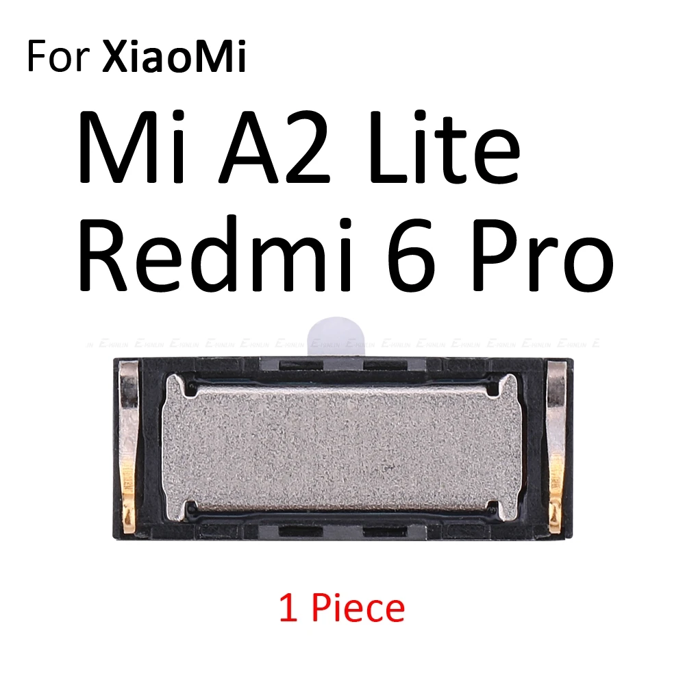 For XiaoMi MiA2 Lite Верхние наушники-приемники для наушников для Xiaomi mi 9 8 SE A2 Lite A1 mi x 2S Max 3 2 Red mi Note 7 6 6A 5A 5 Pro F1 запасные части - Цвет: For XiaoMi MiA2 Lite