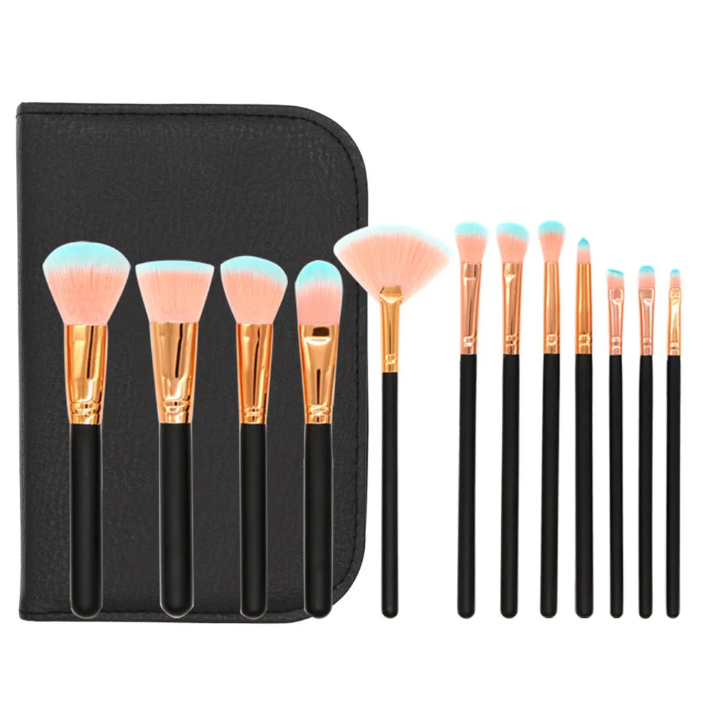 12 шт. набор кистей для макияжа Eye Shadow Brush Косметика Blending инструмент кисти
