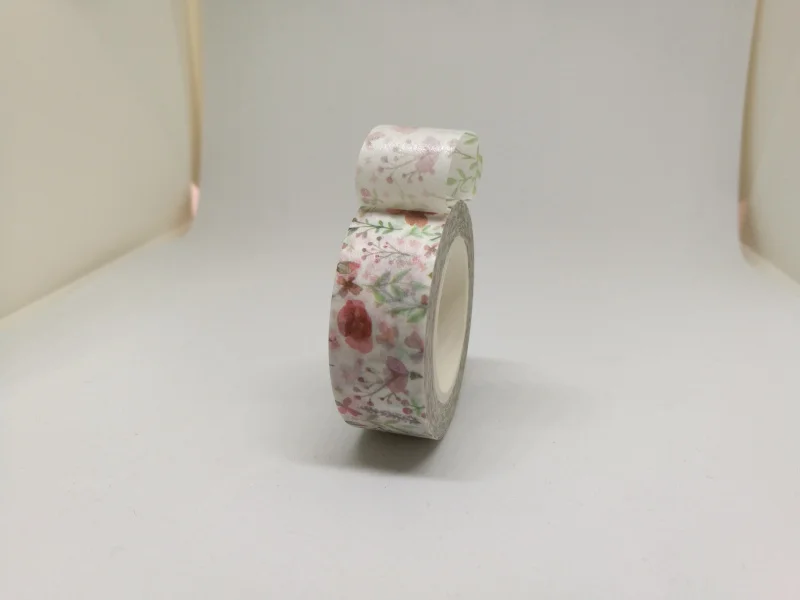2 шт. декоративная лента с изображением красных цветов|label masking tape|washi tapeflower washi |