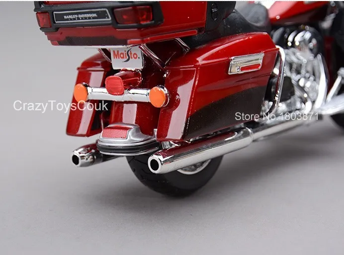 Maisto 2013 Electra Glide Ультра ограниченное количество 1:12 мотоциклов литой под давлением металлический спортивный велосипед модель игрушки в коробке для детей