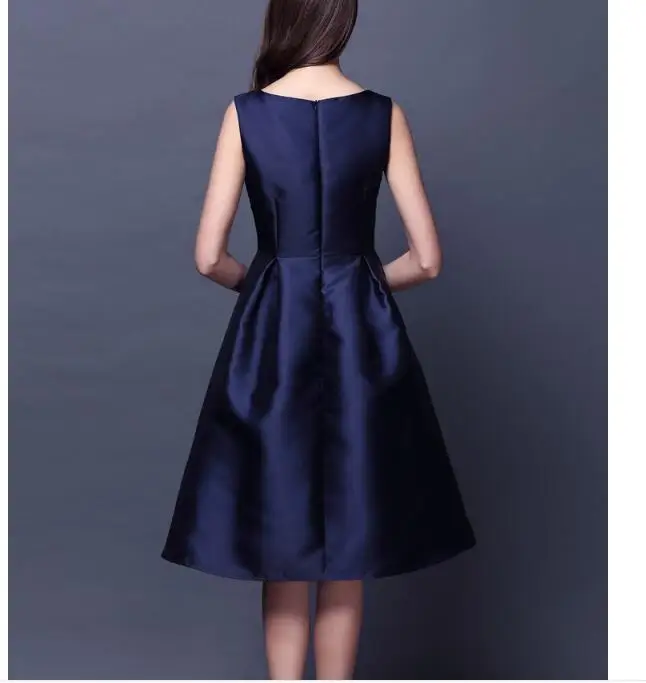 2019 для женщин в винтажном стиле Платье без рукавов с принтом Повседневная