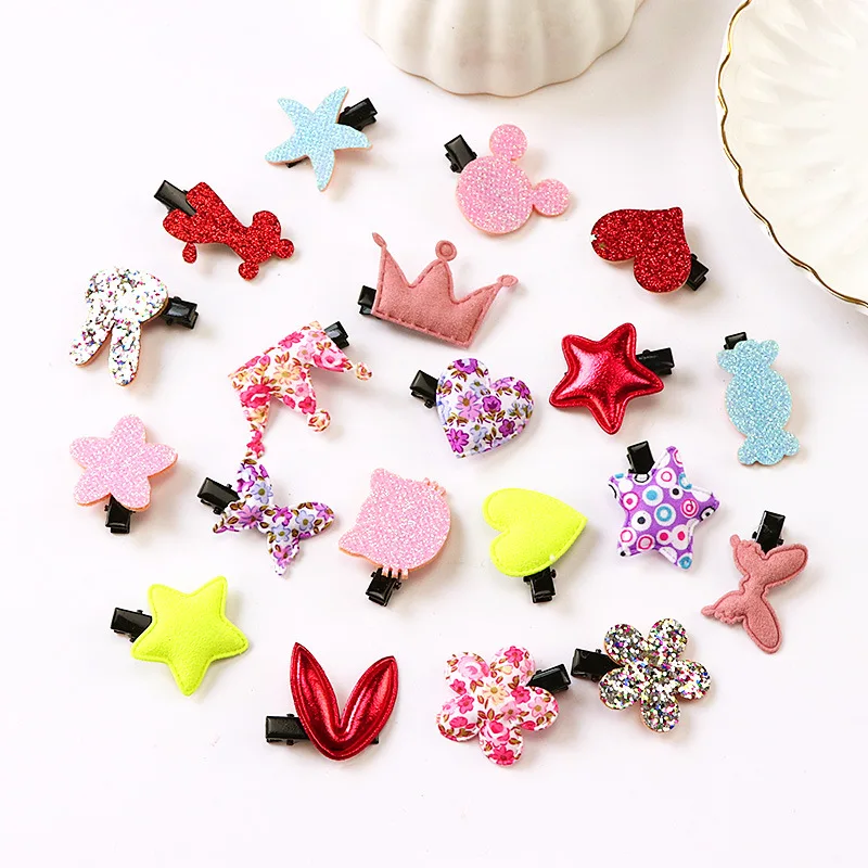 Заколки для волос в виде мультяшной короны 20 шт./компл.|hair accessories girls|hair