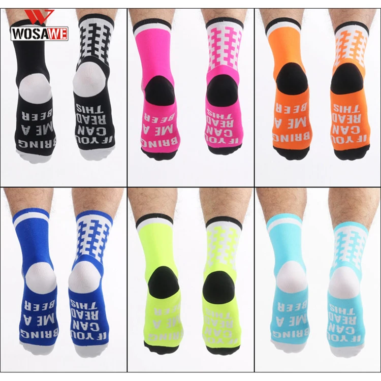 WOSAWE велосипедные носки профессиональные спортивные Асимметричная проверка