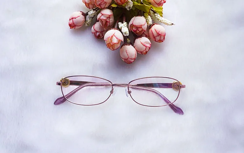 Ретро женские очки оправа с прозрачными линзами Oculos De Grau сплав роскошные очки для глаз Цветочные оптические оправы винтажные уникальные товары
