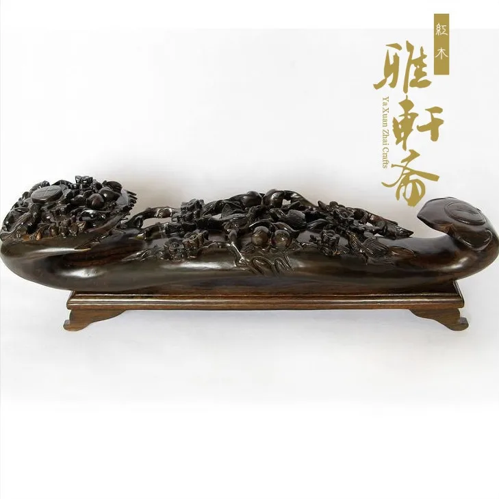 

Изделия из розового дерева долговечность персиковый домашний декор Ruyi фэн-шуй украшения xishangmeishao.