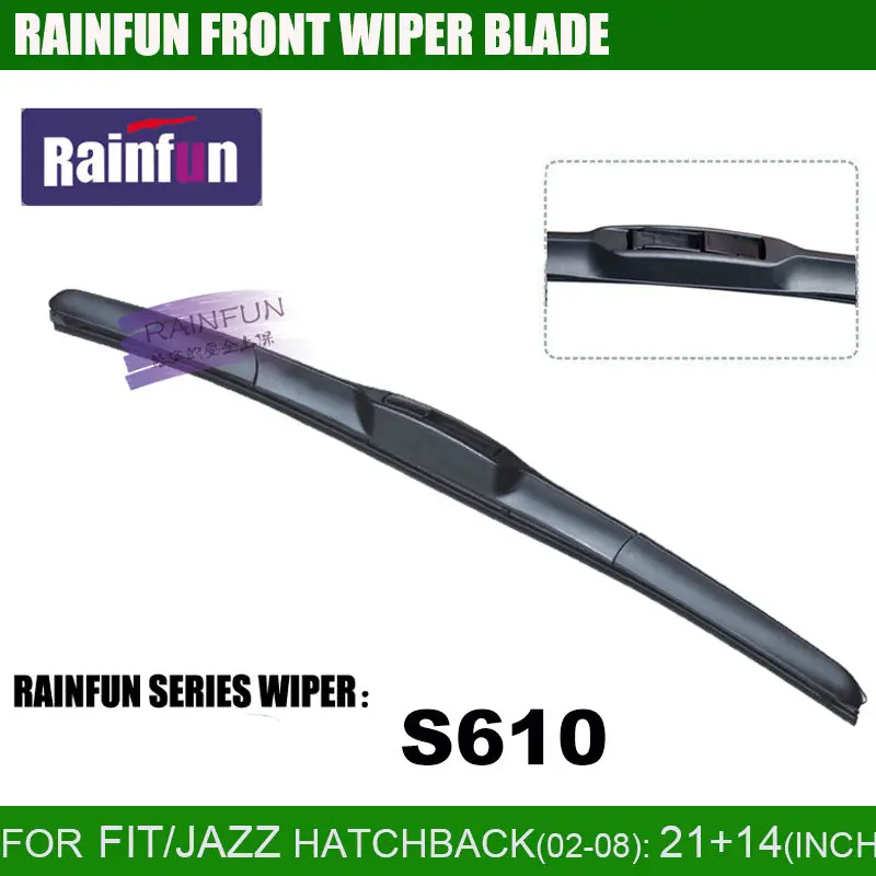 RAINFUN специальное лезвие стеклоочистителя для старого HONDA FIT JAZZ HATCHBACK (02 08)