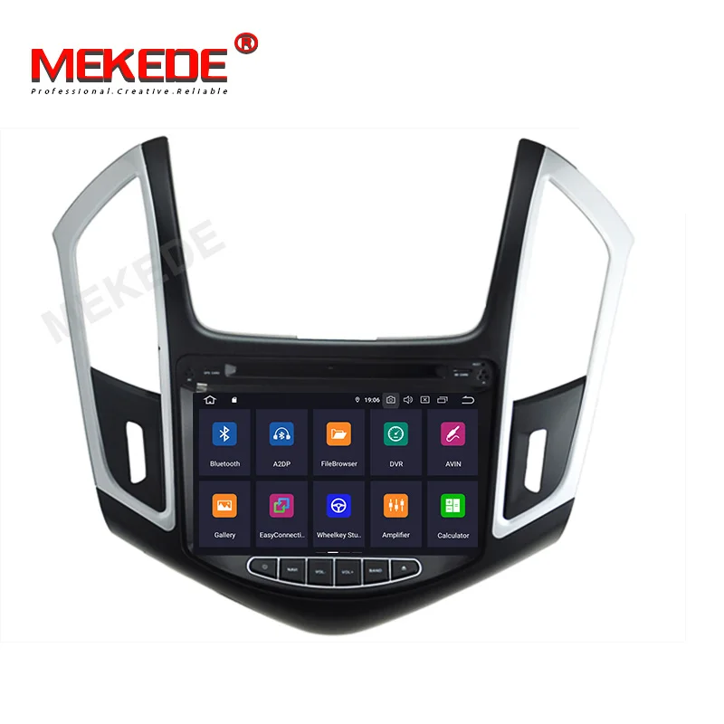 MEKEDE Android 9,0 px30 Автомобильный мультимедийный плеер для 2013 Chevrolet Cruze gps Navi 2din Автомагнитола с сенсорным экраном головное устройство