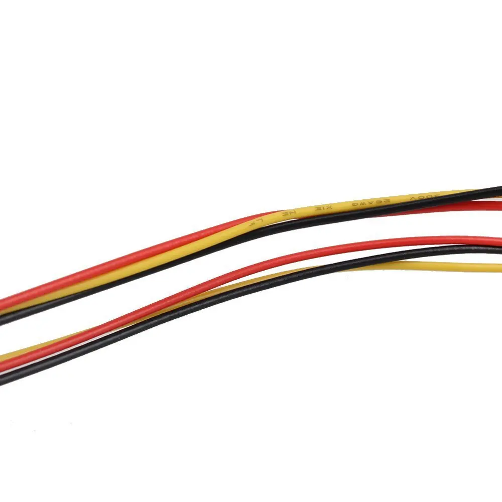 3Pin One change two Y сплиттер ПК кабель компьютерный чехол разъем питания Блок адаптеров