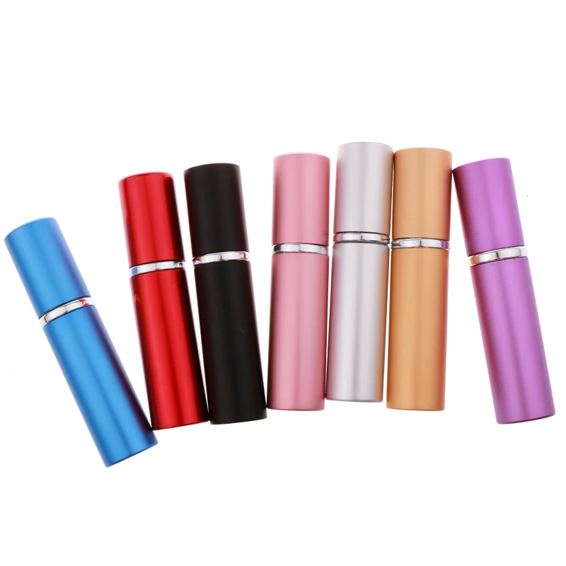 5 мл алюминиевый многоразовый парфюмерный флакон с распылителем бутылка