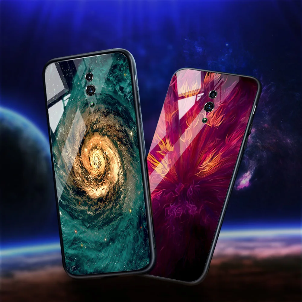 3D DIY чехол из закаленного стекла для OPPO Realme X2 Pro 5 3 XT чехол силиконовый чехол OPPO F11 Pro Q X Lite 2 A5 A3s Reno Ace чехол s Coque