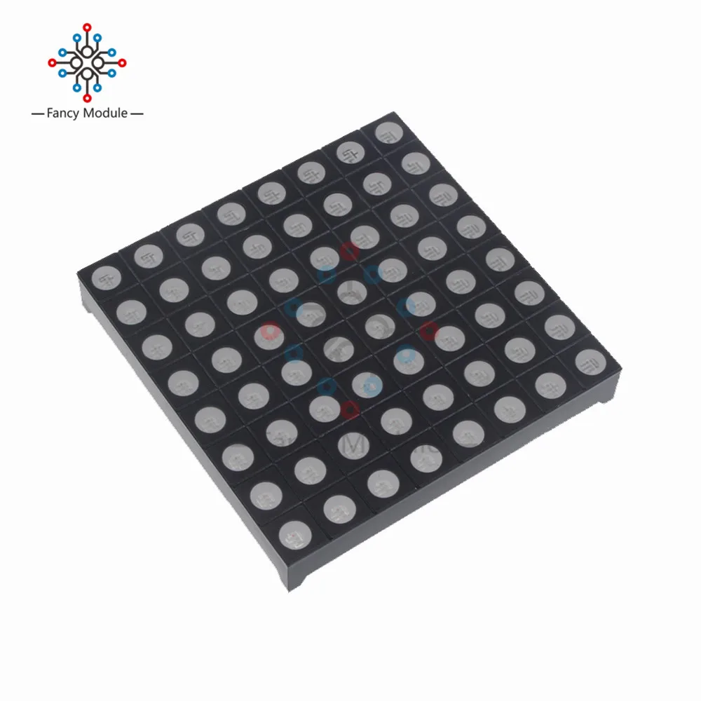 5 мм 8x8 8*8 полный цвет RGB светодиодный матричный дисплей модуль общий анод|anodized| |