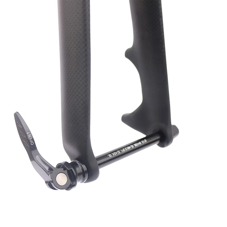 Коническая вилка для дорожного велосипеда из углеродного волокна 700c с жестким