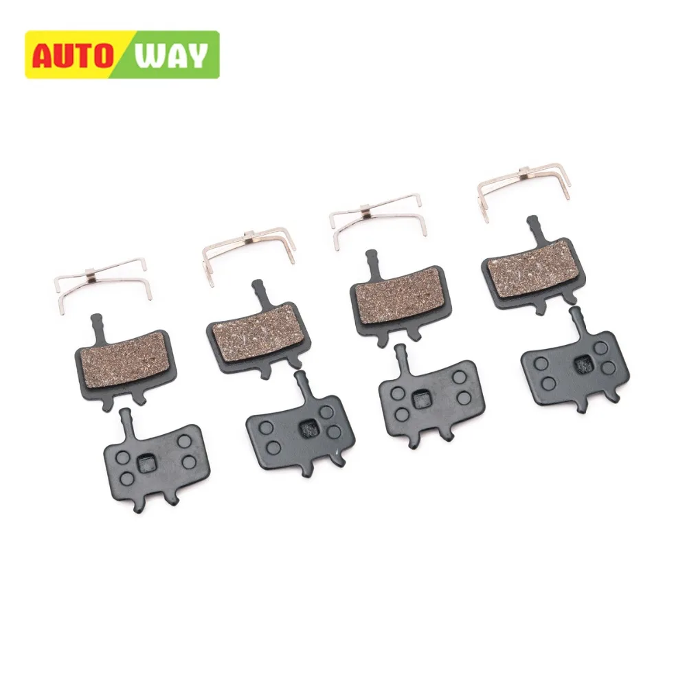 AUTOWAY 4 пары красный спеченный велосипедный тормоз без асбеста для Sram Avid BB7 Juicy 3 5 7 MTB