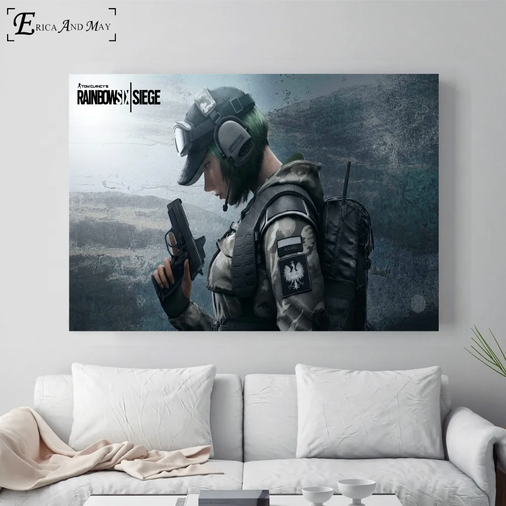 Rainbow Six Siege видео художественные плакаты и принты настенные художественные декоративные картины холст живопись для гостиной домашний декор