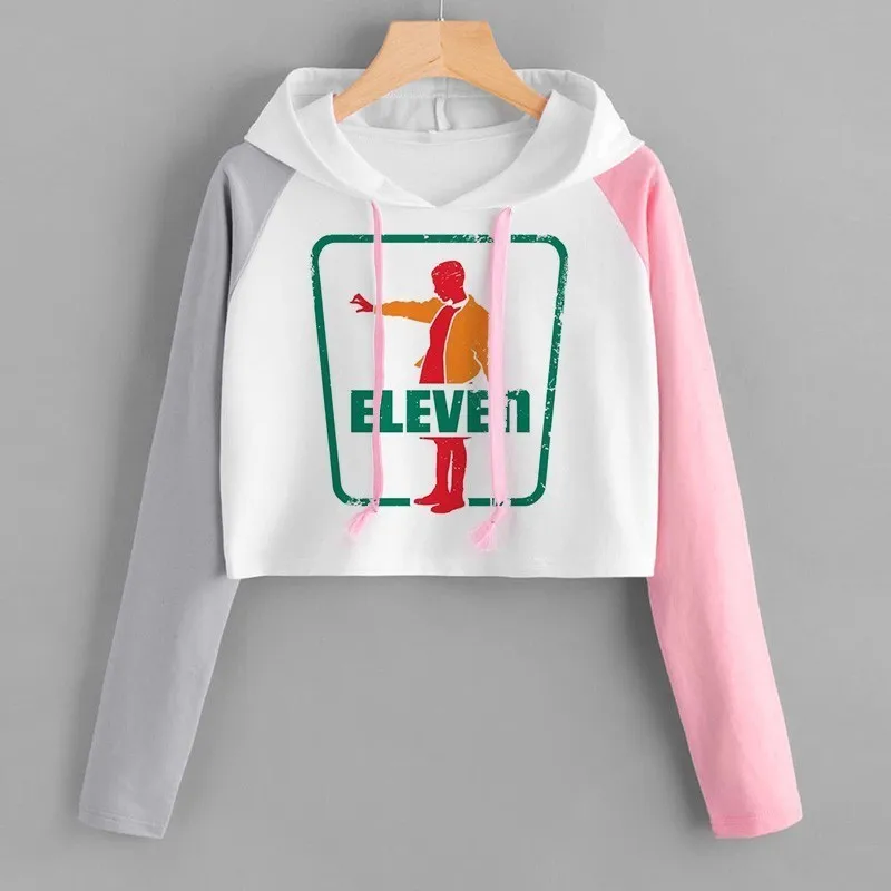 Женская футболка Stranger Things 3 Eleven, забавная Женская футболка из фильма, модная футболка в стиле хип-хоп, Ulzzang, женская футболка с коротким рукавом в стиле Харадзюку - Цвет: 13