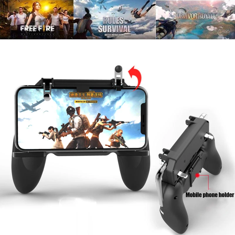 Все в одном PUBG мобильный игровой геймпад для tnit Free Fire PUGB контроллер Джойстик