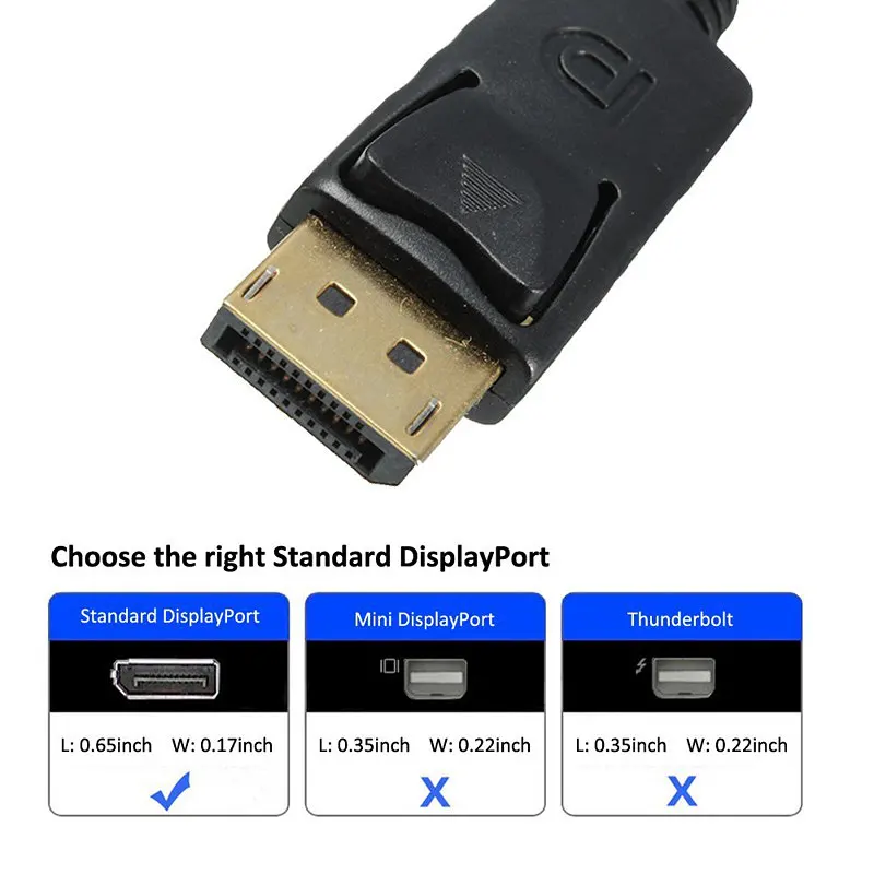 Effelon DP TO VGA кабель 1080 P Позолоченные Стандартный Дисплей порт конвертер адаптер