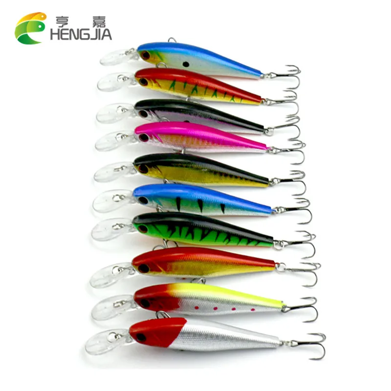 Горячая распродажа 10 шт. плавающие рыболовные приманки Китай (материк)