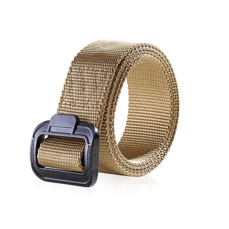 Male Hiking Fishing Belt Outdoor Sports Heavy Duty Training Waist Army Tactical Nylon Waistband Hunting Equipment | Спорт и