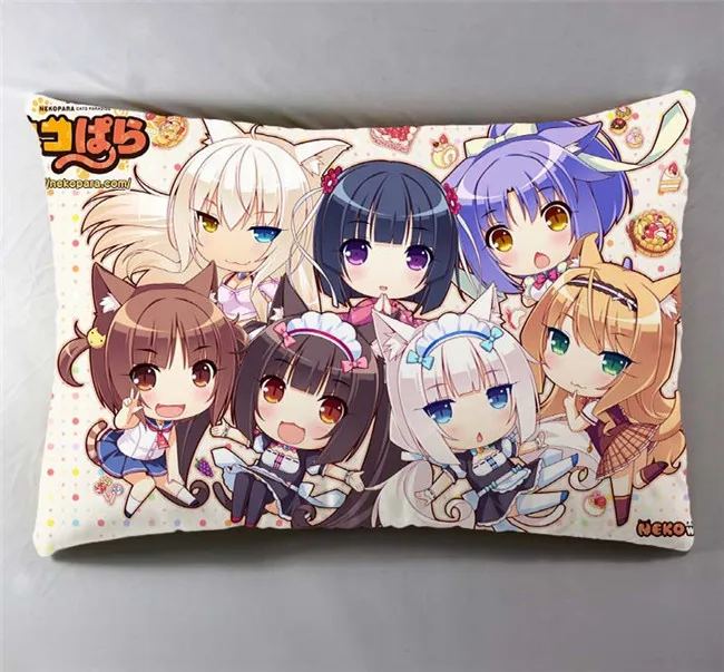 Аниме Манга Neko Para chocola& vanilla 40*60 см чехол для подушки сиденья постельные принадлежности подушки 006 - Цвет: 15