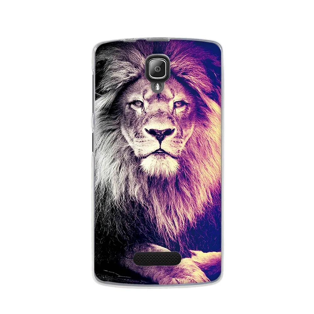 Ультратонкий чехол из ТПУ для Lenovo A2010 4 5 дюйма задняя крышка телефона мягкие