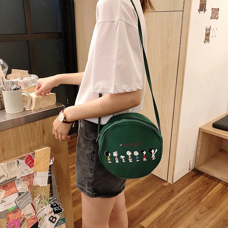 Милая женская дизайнерская сумка через плечо с рисунком из мультфильма