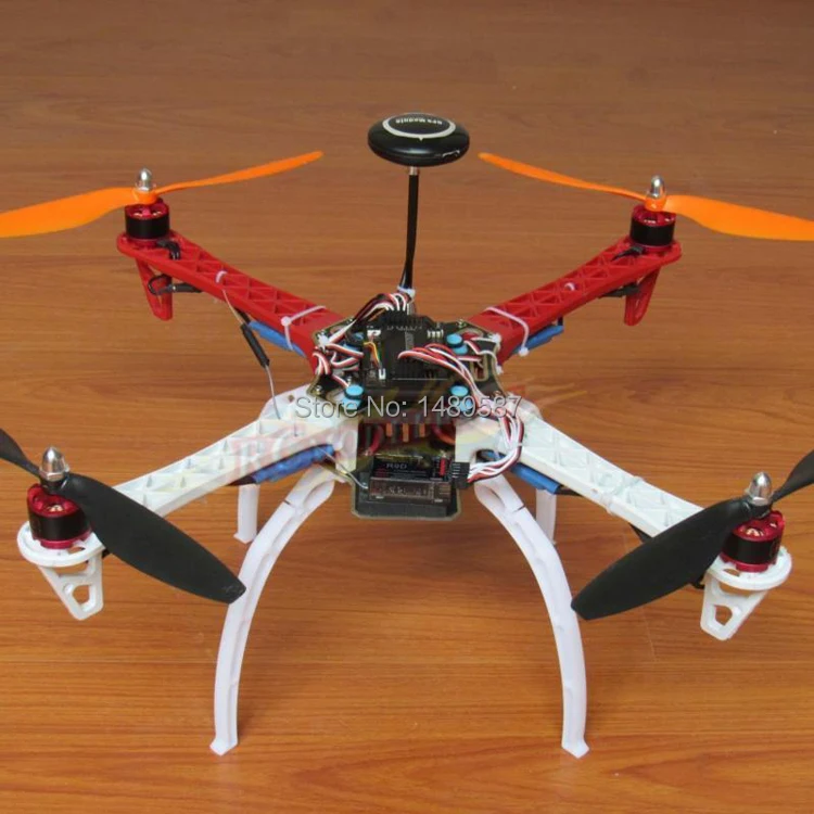 Квадрокоптер F450 Flamewheel 4 оси FPV + APM 2 8/7M GPS мотор simonk ESC PM пропеллер шасси