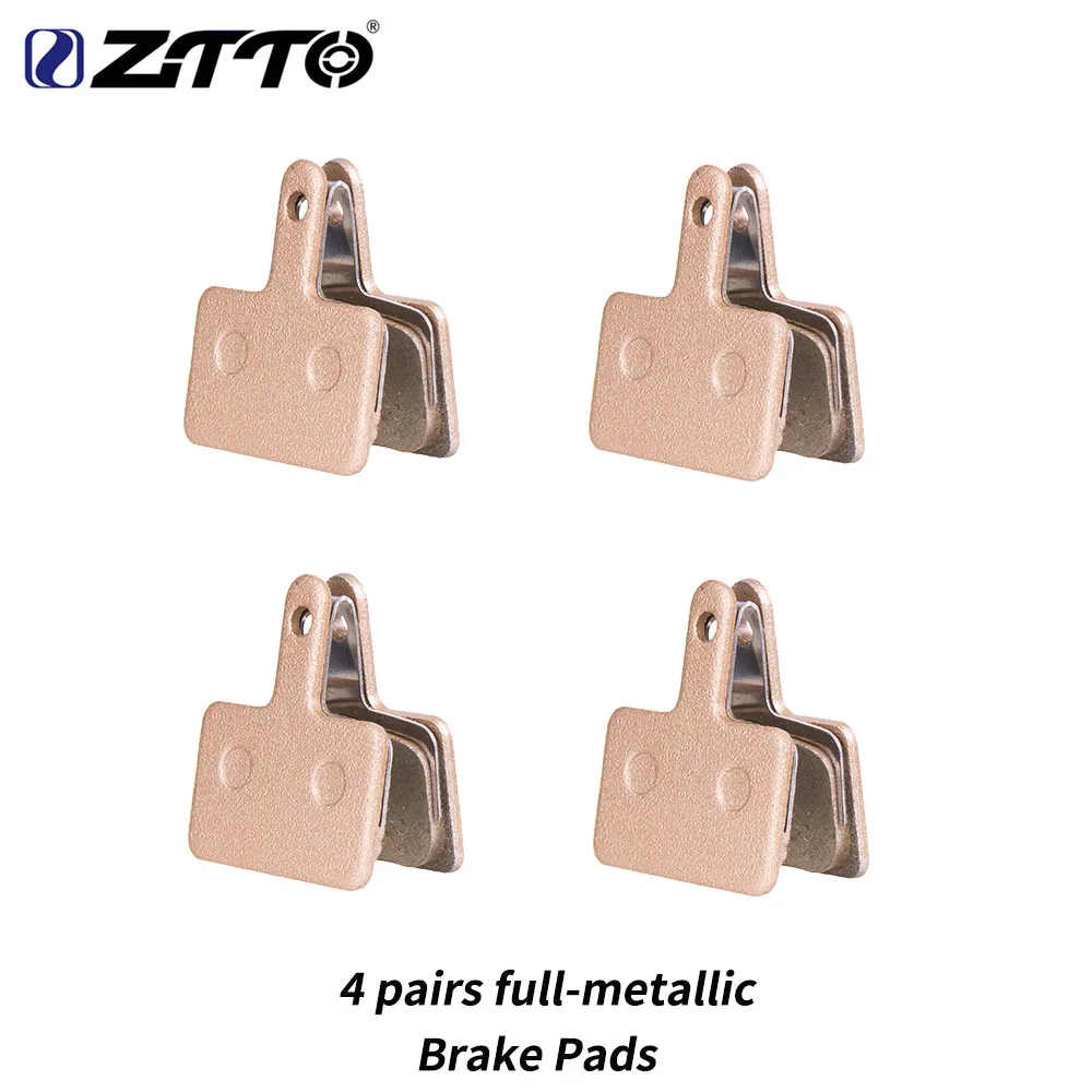 4pairs Full For 355 ZTTO MTB велосипедные полуметаллические полные тормозные колодки для M575 M495 M486 M485 M355 M395 M315 подходят для TEKTRO велосипедные дисковые Тормозные колодки 4 пары - Цвет: 4pairs Full For 355