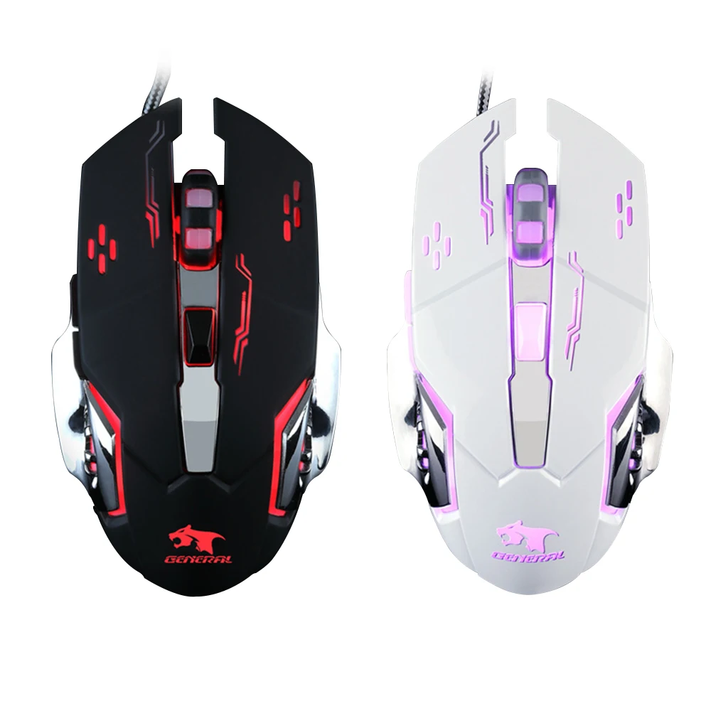 Новинка 2019 игровая мышь X9 проводная для ноутбука с разрешением 1600 DPI и 6
