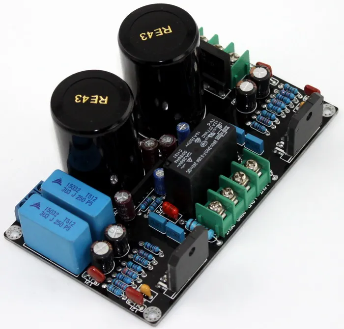 

2*68 Вт LM3886 + защита динамика 2,0 UPC1237 10000 мкФ усилитель платы