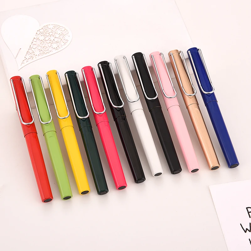 

Jinha599 Roller Pen Metal Copper Rod Ballpoint Pen Luxury Paint 0.5mm Executive Spherical Gel Pen Men&Women Office Supplie Gift