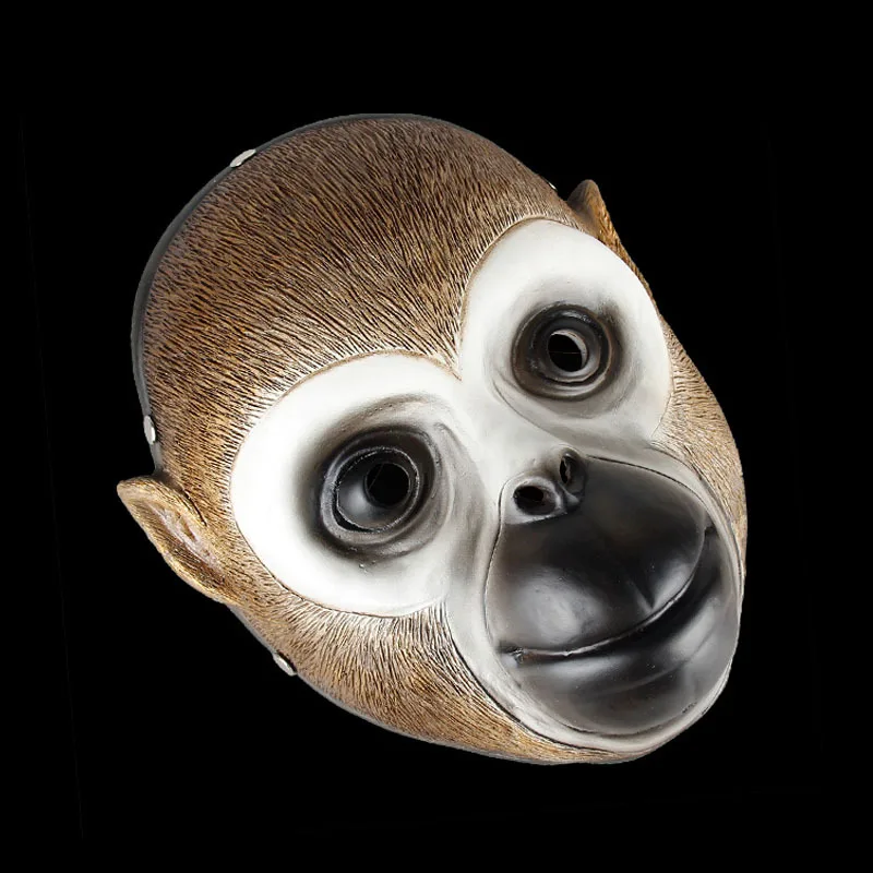 Halloween Payday2 Game Movie Monkey Collector's Edition Wall Party Arranged Resin Mask Cosplay | Тематическая одежда и