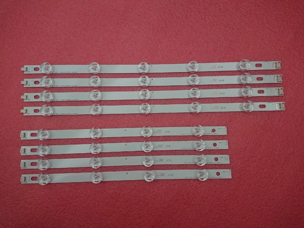 5 комплектов = 40 светодиодный т. светодиодных лент для подсветки LG 39LN540V 39LN5100 39LN5700