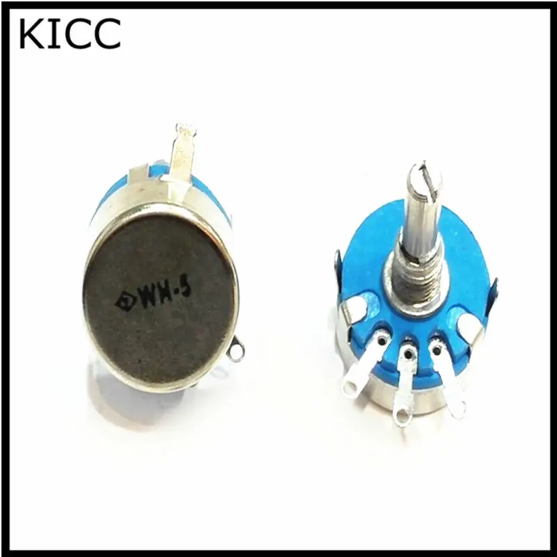 WH5 1A 1K5 1.5K 152 Rotary type potentiometer 1Pcs | Potentiometers