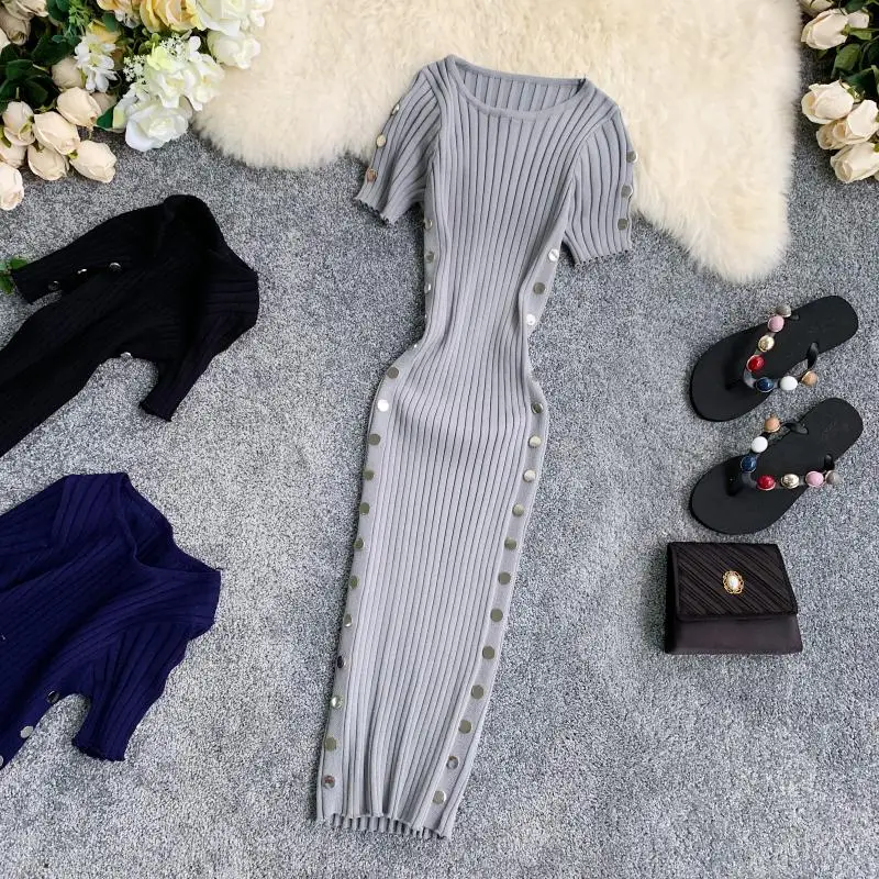 Женское летнее трикотажное платье Vestidos 2019 Новая одежда для детей с короткими