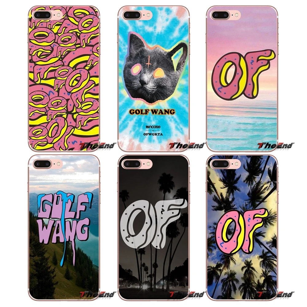 Чехол книжка Ofwgkta Odd Future OF Golf Wang для Huawei P Smart Y6 P8 P9 P10 Plus Nova P20 Lite Pro Mini 2017 SLA L02 L22