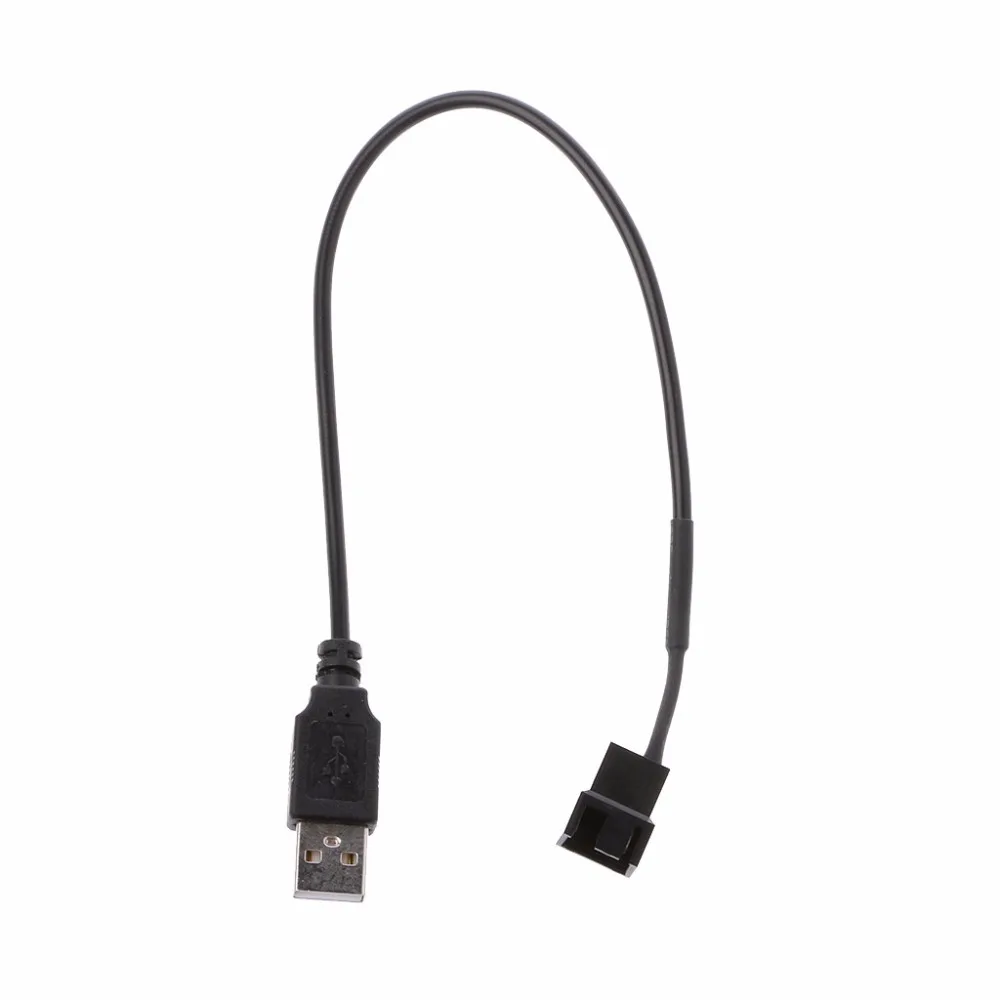 Кабель переходник с USB 2 0 A Male на 3 Pin/4 Pin для компьютерного вентилятора ПК 5 В|adapter