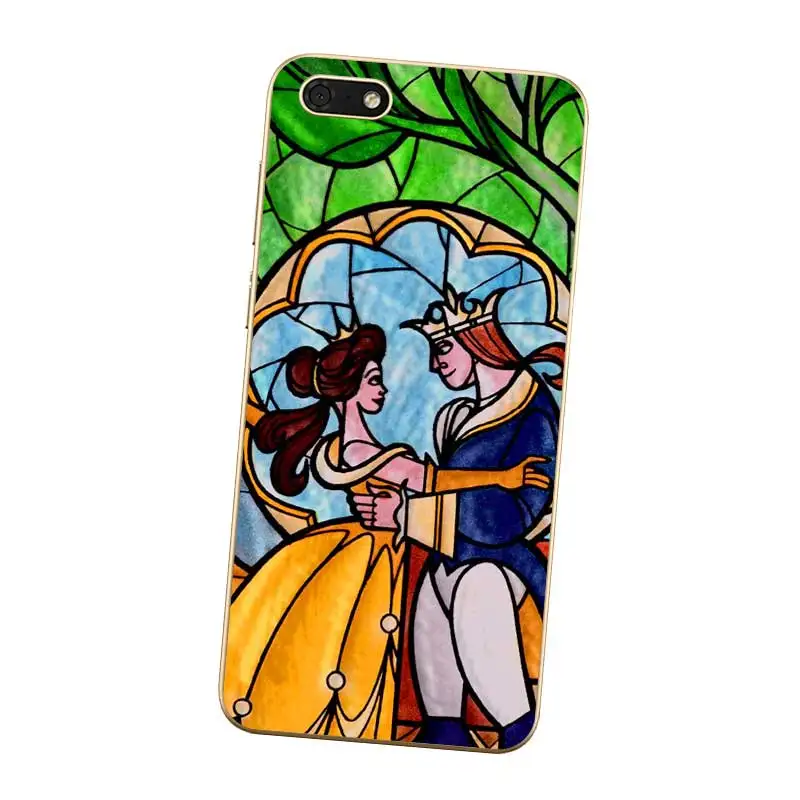 N268 Красавица и Чудовище Мягкие TPU силиконовый чехол для Huawei NOVA 2 2i S 3 3e 3i 4 4e