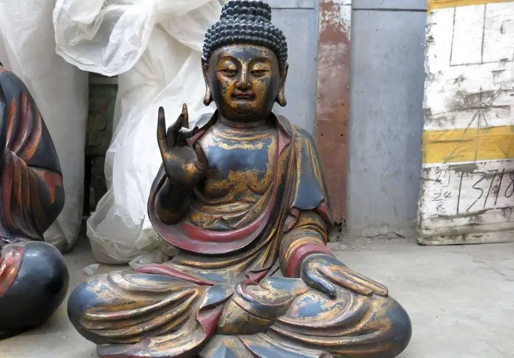 27 &quotКитай резной красивая будда Шакьямуни Статуя|statue animal|wood buddha statueswood model |