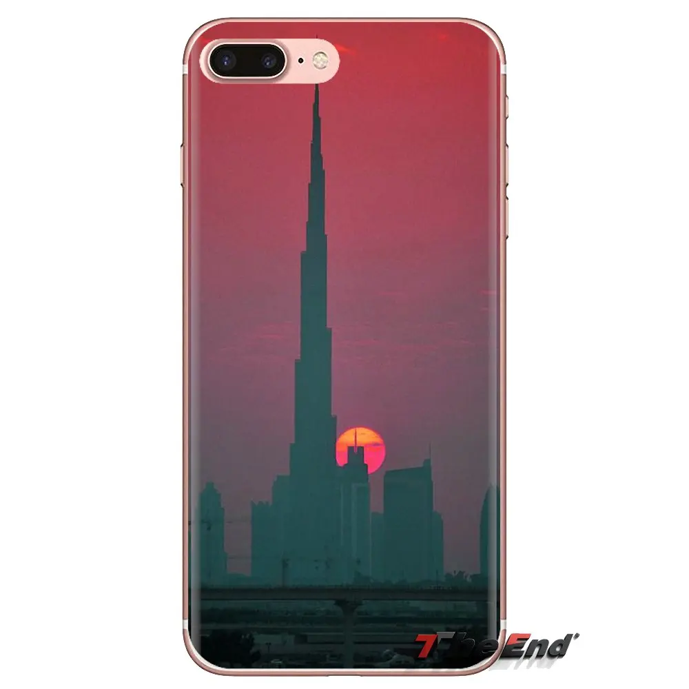 Силиконовый чехол для телефона Samsung Galaxy J1 J2 J3 J4 J5 J6 J7 J8 Plus 2018 Prime 2015 2016 2017 Burj Khalifa Tower