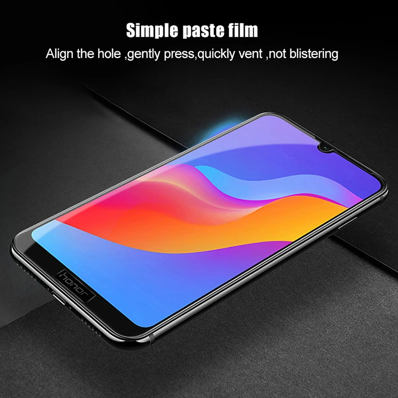Стекло Hacrin для Huawei Y6 2019 закаленное стекло полное покрытие Защитная пленка Honor 8A Pro