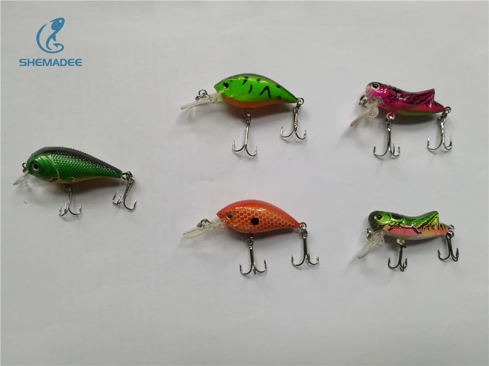 Бесплатная доставка! 5 шт./компл. набор рыболовной приманки кренкбейт Таракан