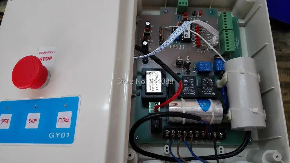 220VAC 400W 50N.M Industrial door opener industrial sectional operator motor whole set including and controller |