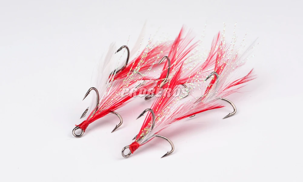 20 шт./лот Proberos рыболовная приманка SZ009 рыболовное оборудование 2 # 10 рыболовные