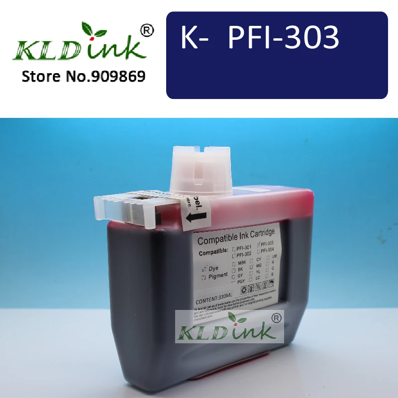 

Картриджи KLDINK-Magenta Ink (2960B001 чернила)-совместимы с принтером igeprograf IPF820