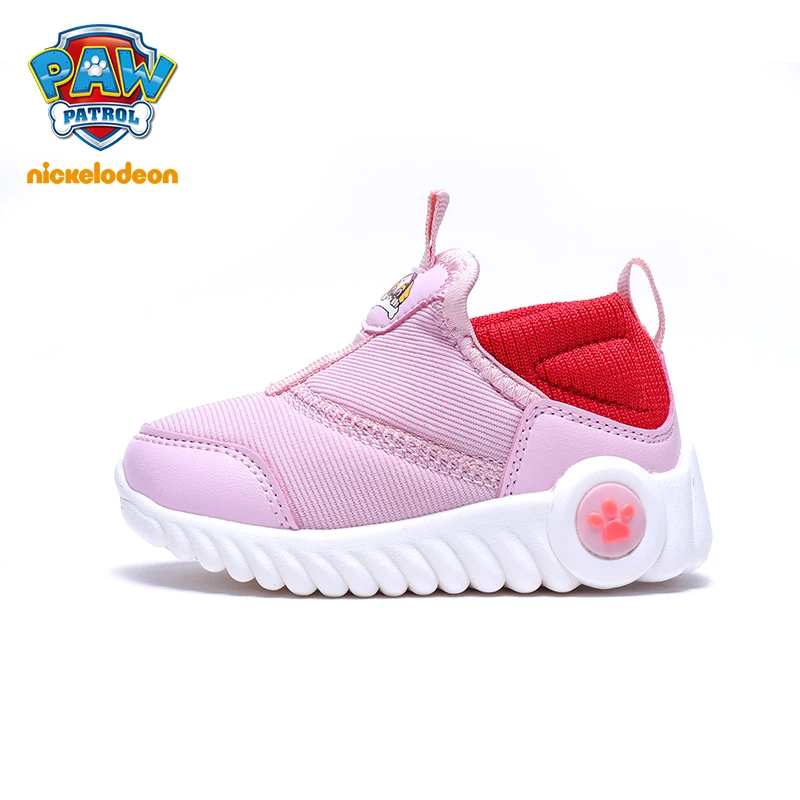 PAW PATROL/детская обувь для мальчиков; повседневная обувь для детей; спортивная обувь для маленьких девочек; весенние Нескользящие дышащие кроссовки; размеры 21-30