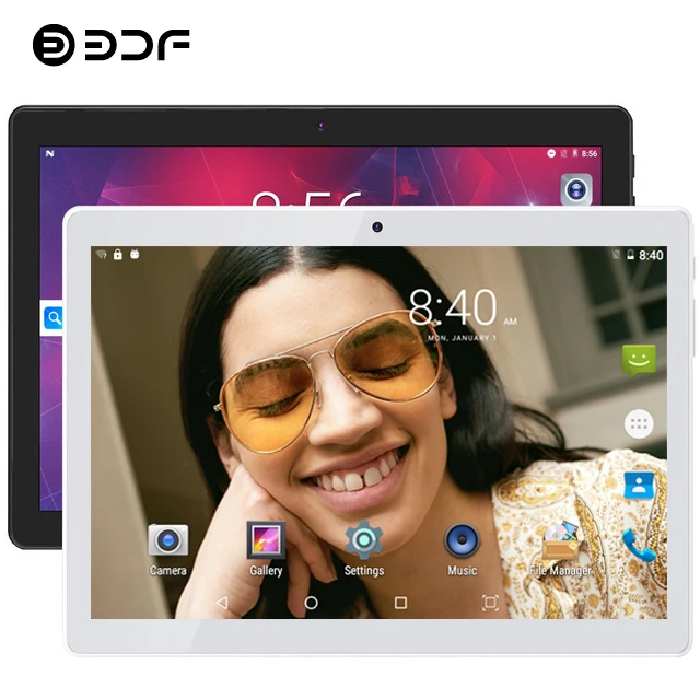 BDF планшет 2020 Новый 10 дюймовый 4G LTE планшетный ПК десять ядер 8 ГБ ОЗУ 128 Гб ПЗУ 5MP