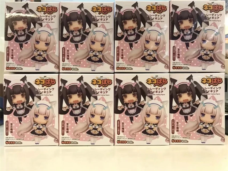 

Anime NEKOPARA Vol. 3 Chocola Vanilla Azuki Maple Cinnamon Coconut Shigure PVC Action Figures Collectible Model Toys Doll