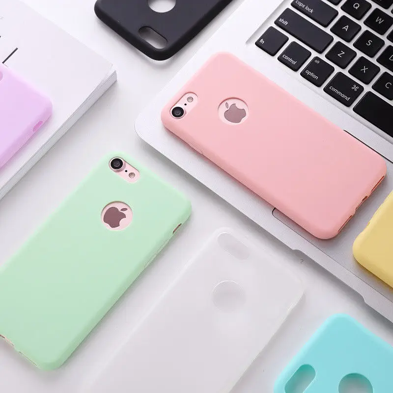 Роскошный жесткий силиконовый чехол ярких цветов для iPhone 11Pro Max XR X/XS MAX 6/6 S/Plus 7/7 Plus