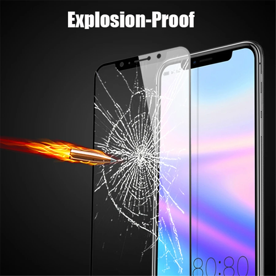 Полное покрытие закаленное стекло для Xiaomi Redmi Note7 Note 6 5 Pro 5A Prime 9H защитное 5Plus 6A